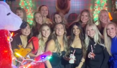 Taylor Swift Makes Low-Key Kansas City Chiefs Christmas Party Appearance with Fellow WAGS