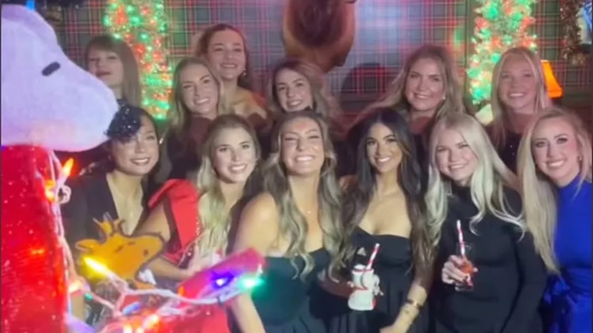 Taylor Swift Makes Low-Key Kansas City Chiefs Christmas Party Appearance with Fellow WAGS