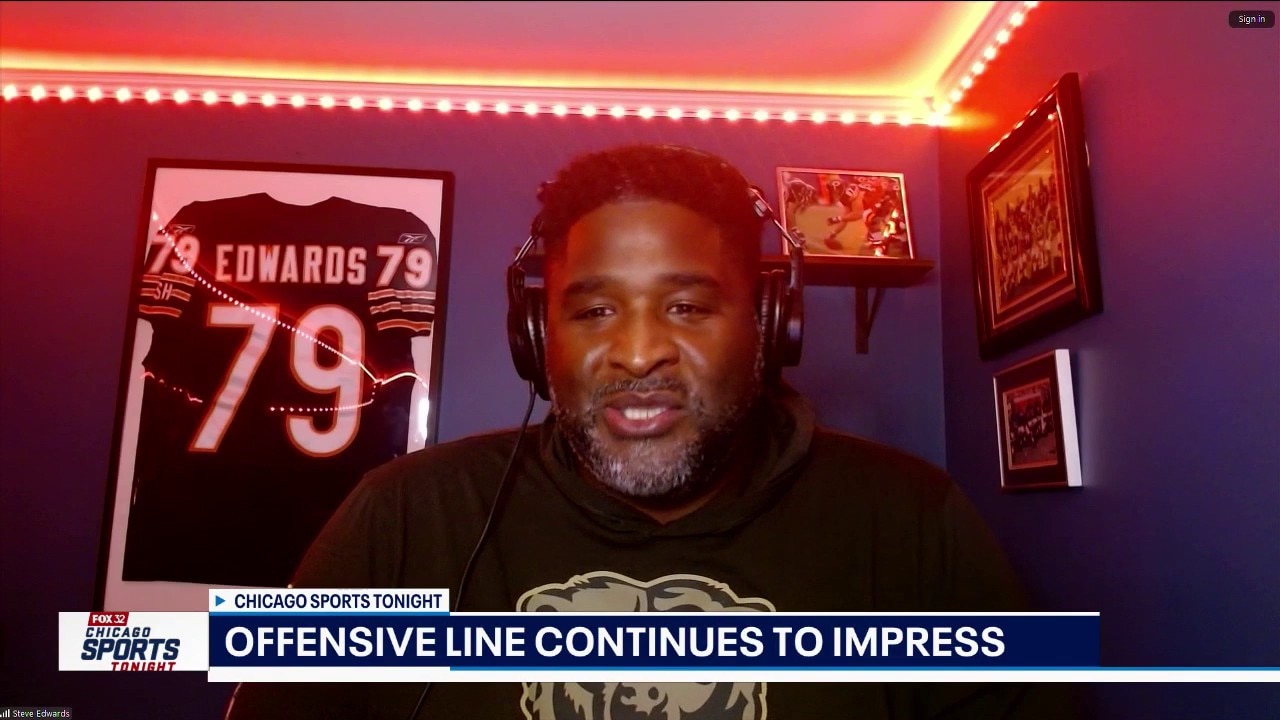Bears' offensive line continues to impress | Chicago Sports Tonight