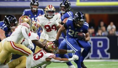 49ers announce roster moves ahead of Sunday night clash with Bears