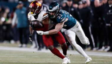 Cooper DeJean and the Eagles dominated the Washington Commanders during their last meeting in January's NFC championship game.