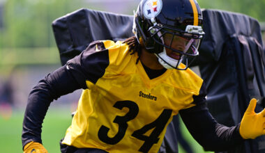 Steelers Rookie Injured Again in First Practice Back with Team
