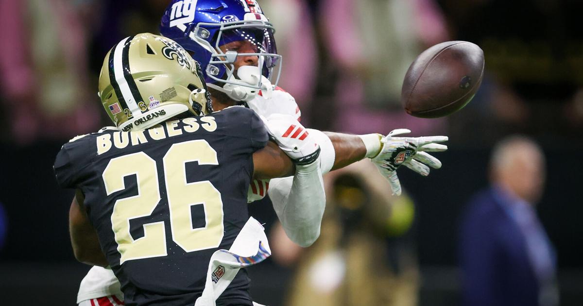 Saints' safety depth is being tested. Enter Terrell Burgess. | Saints