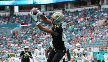 Jonas Sanker misses Saints practice, but Chris Olave returns | Saints