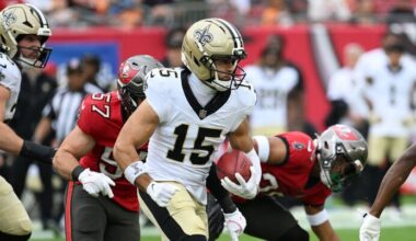 Saints' WR Mason Tipton finding his groove returning kicks | Saints