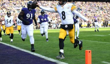 Late reversal helps Steelers hold on for 27-22 win over Ravens and sole possession of division lead | National Sports