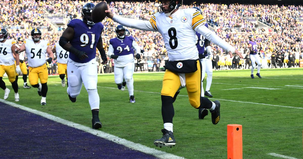 Late reversal helps Steelers hold on for 27-22 win over Ravens and sole possession of division lead | National Sports