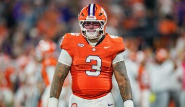 Clemson edge rusher T.J. Parker declares for 2026 NFL draft