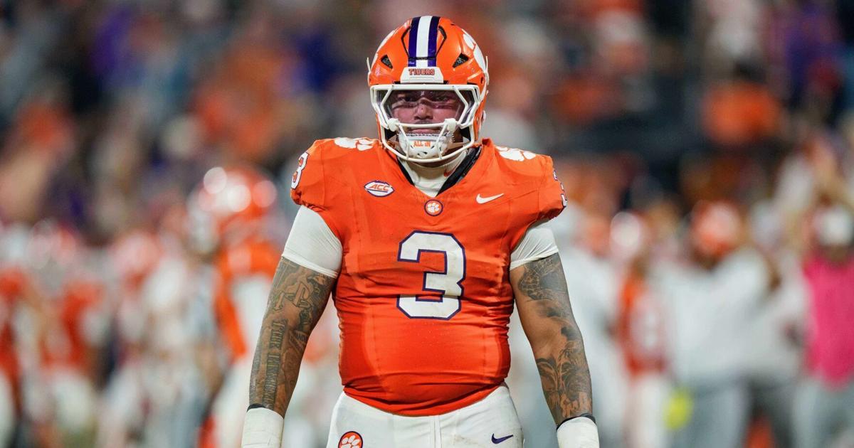 Clemson edge rusher T.J. Parker declares for 2026 NFL draft