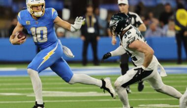 Chargers come through with a mythic win over Eagles, fueled by more heroics from QB Justin Herbert | NFL