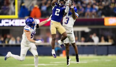 Williams throws 4 TD passes and Washington has 5 INTs in 38-10 rout of Boise State in LA Bowl | Football