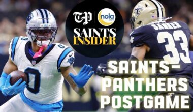 Saints vs. Panthers postgame show | Multimedia