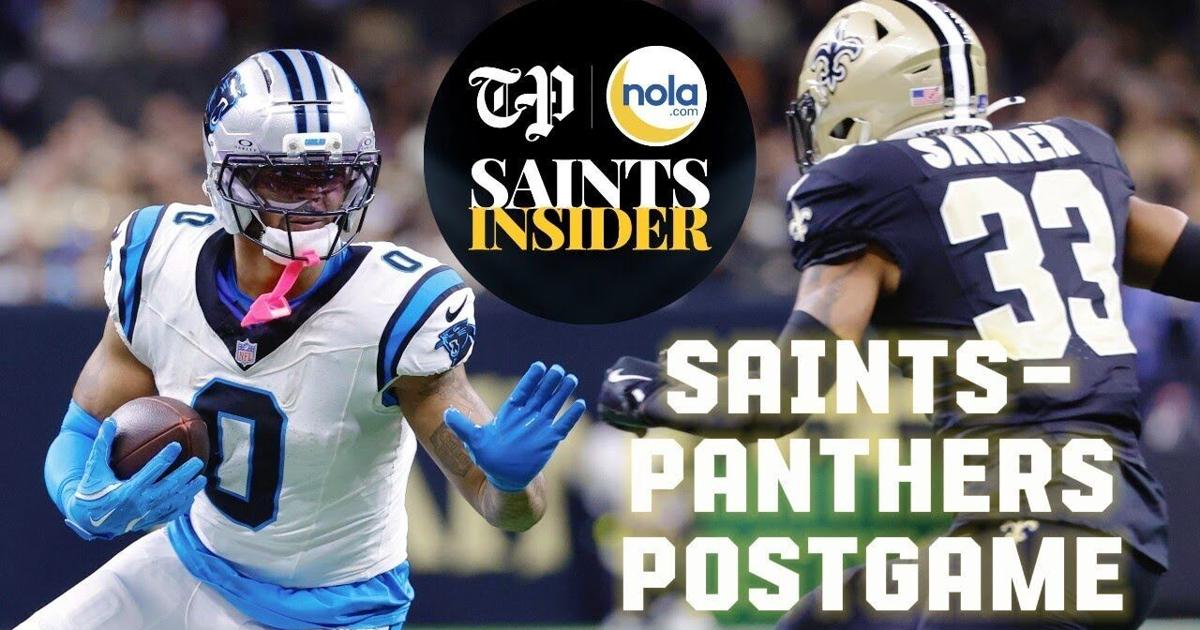 Saints vs. Panthers postgame show | Multimedia