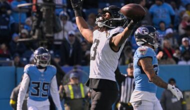 Receiver Jakobi Meyers and the Jaguars agree to a 3-year, $60M extension, AP source says | National Sports