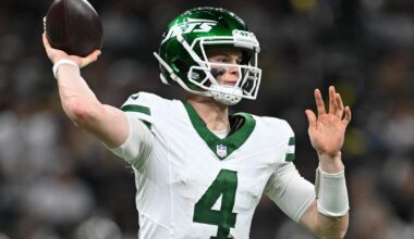 Brady Cook getting third straight start for Jets against Patriots in home finale | NFL