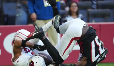 Falcons cornerback Mike Hughes is unlikely to return from ankle injury against the high-scoring Rams | NFL