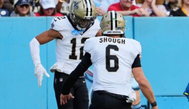 Tyler Shough rallies the Saints with a big second half to beat the Titans 34-26 | Pro National Sports