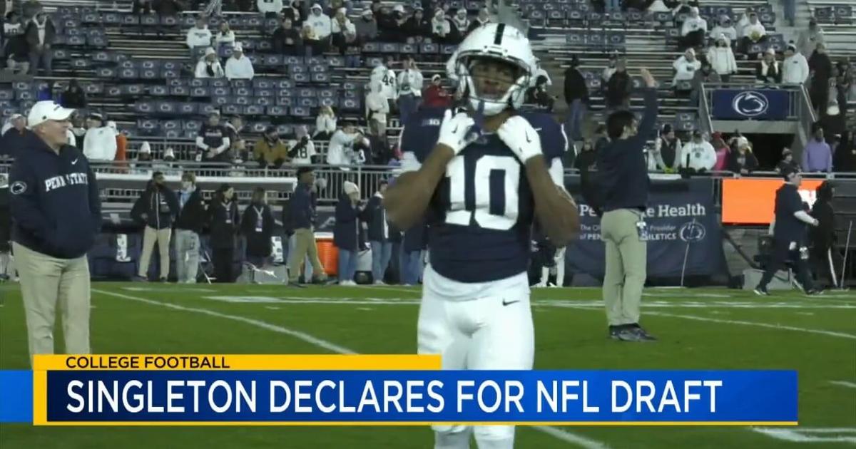 Nick Singleton has declared for the NFL draft after four seasons at Penn State | Sports