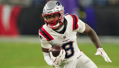 Stefon Diggs New England Patriots NFL