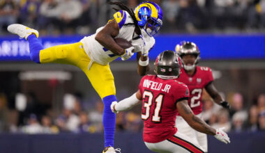 Happy Rams WR Davante Adams repeats his mostly serious plan to retire whenever Matthew Stafford does