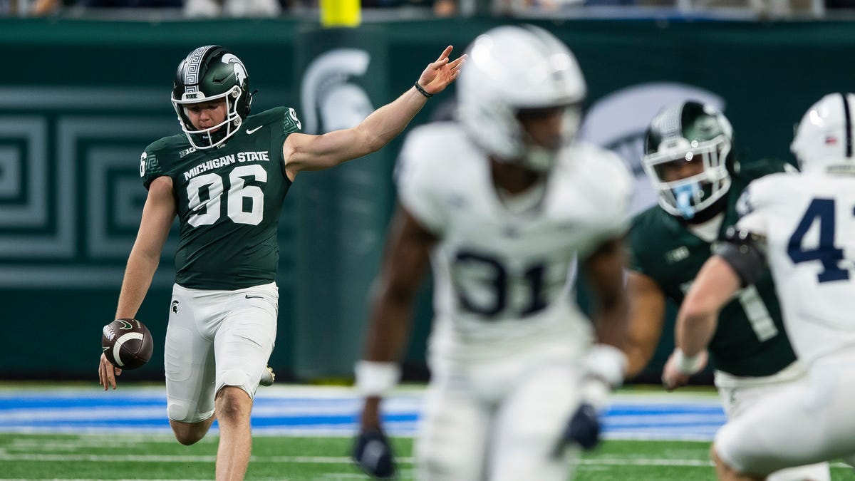 Michigan State Spartans punter Ryan Eckley declares for NFL Draft