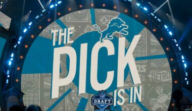 What pick do Detroit Lions have in first round of NFL draft 2026?