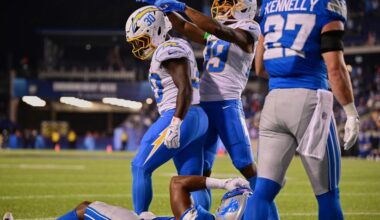 Kimani Vidal Fantasy Football Week 17: Stats and Projections vs. Texans