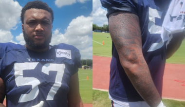 Derek Stingley Jr., Kamari Lassiter back, sidelined Trent Brown, Aireontae Ersery