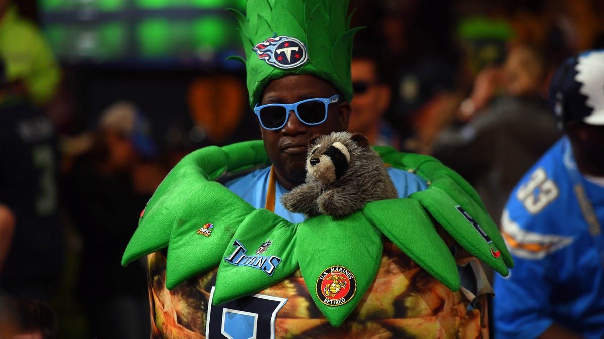 Tennessee Titans slated to pick No. 4 overall