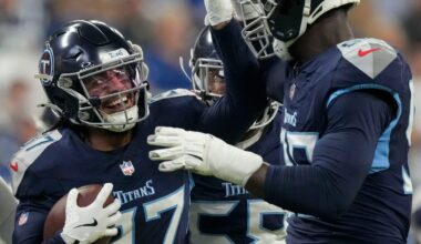 Tennessee Titans downgrade Ali Gaye to out for Week 17