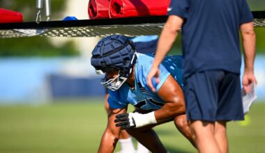 Tennessee Titans elevate OT John Ojukwu for Week 15