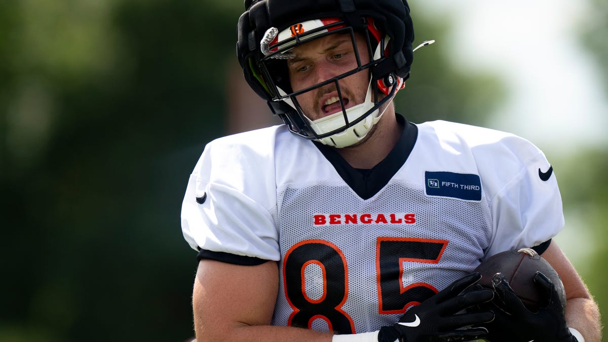 Bengals tight end Cam Grandy injures collarbone vs Dolphins, ruled out