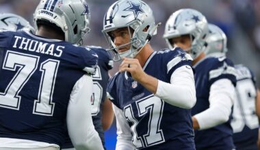 How reserve O-lineman Nate Thomas stacks up against other Cowboys’ OTs