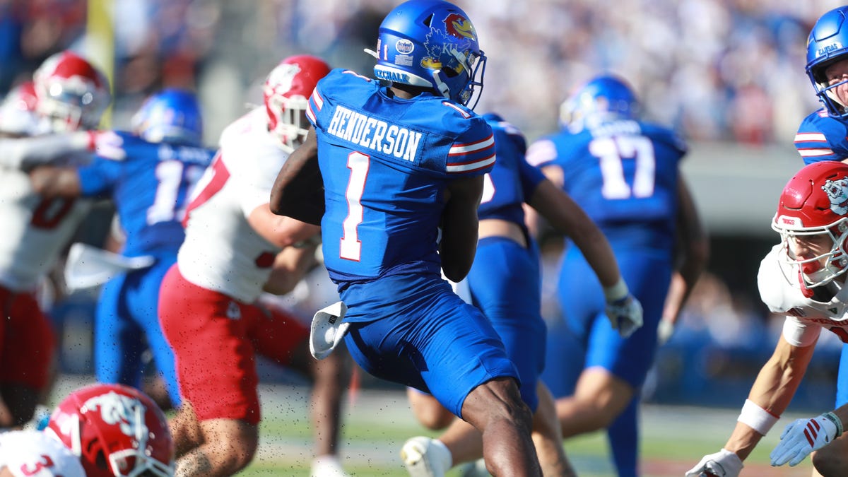 Emmanuel Henderson Jr. thanks ‘Jayhawk family,’ enters 2026 NFL Draft