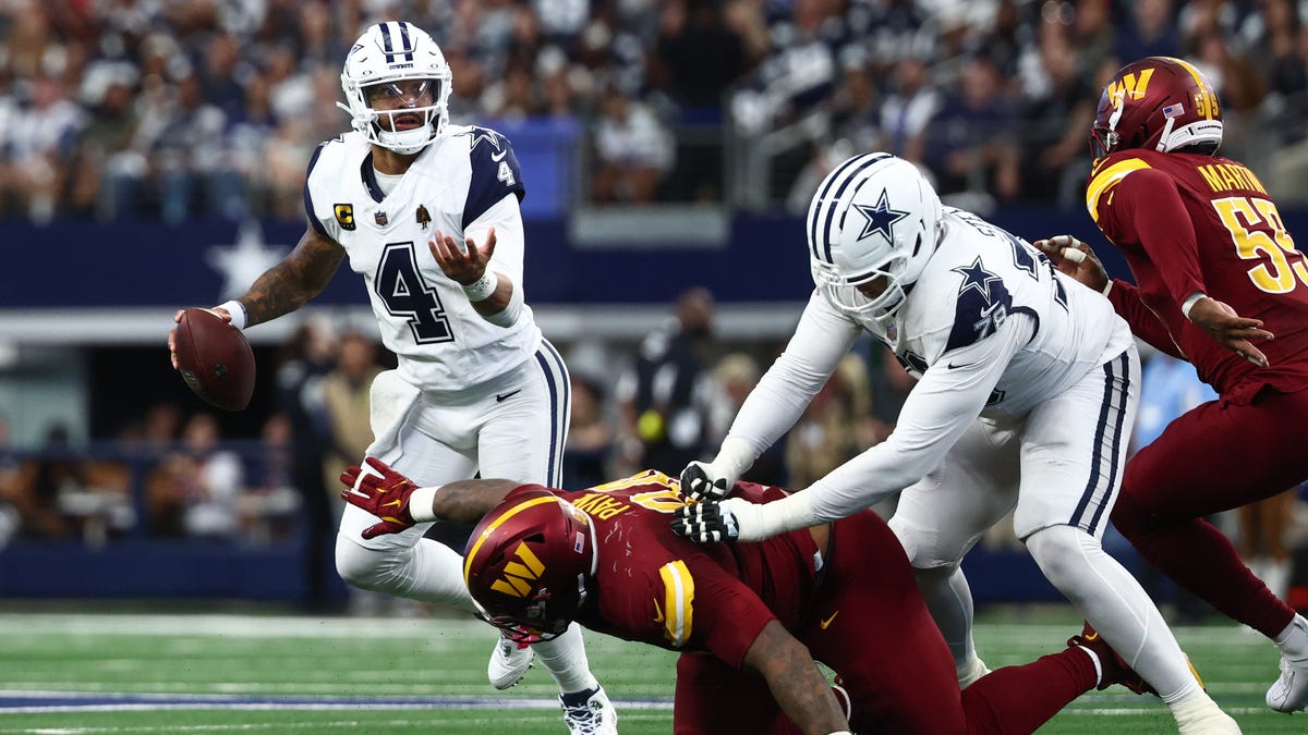 3 best player prop bets vs. Dallas Cowboys