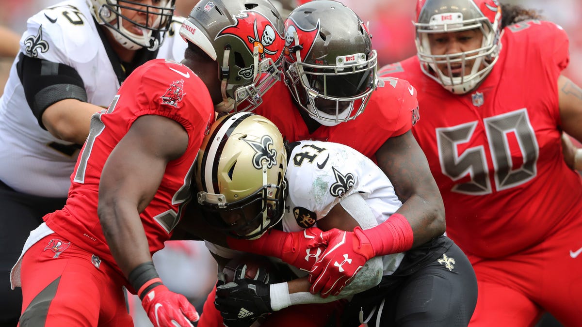 Alvin Kamara-less run game must wake up