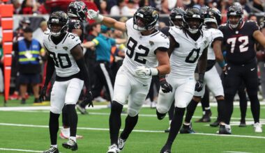 Jacksonville Jaguars full injury updates, 3 ruled out vs. Broncos