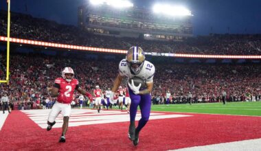 UW football star ranked among best WRs in 2026 NFL draft