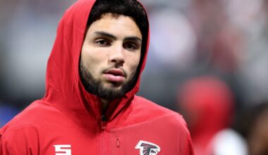 Will Drake London play for the Falcons this week on TNF?