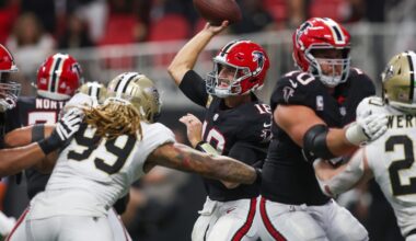 NFL announces kickoff time for Saints at Falcons in 2025 season finale