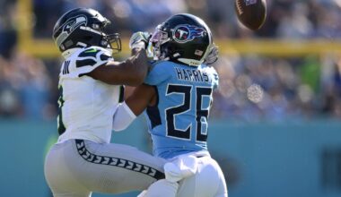 Tennessee Titans place Marcus Harris on IR, elevate Kemon Hall for Week 17