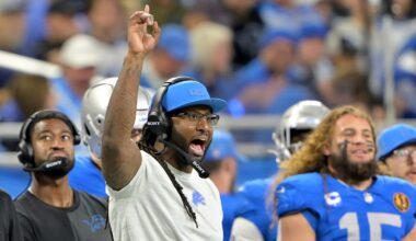 Detroit Lions' Dan Campbell discusses future of DC, quarterback