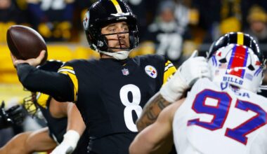 Bills jumped on Josh Allen's back. Aaron Rodgers was just left on his