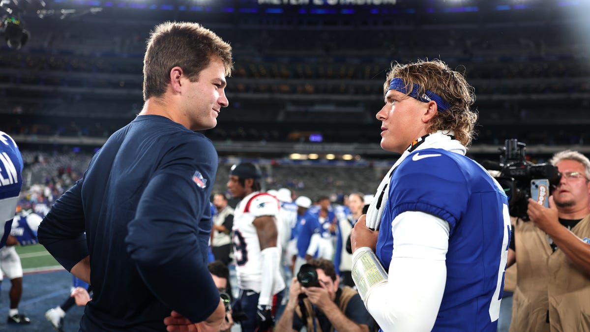 Could Jaxson Dart vs. Drake Maye evoke flashbacks of Eli vs. Brady?