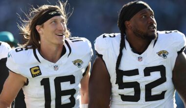 Jaguars DaVon Hamilton ready in a snap when Ross Matiscik went down