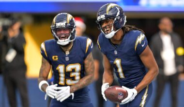 Chargers' playoff odds, remaining schedule, division standings