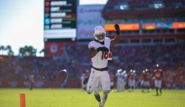 Is Arizona Cardinals WR Marvin Harrison Jr. playing today vs. Falcons?