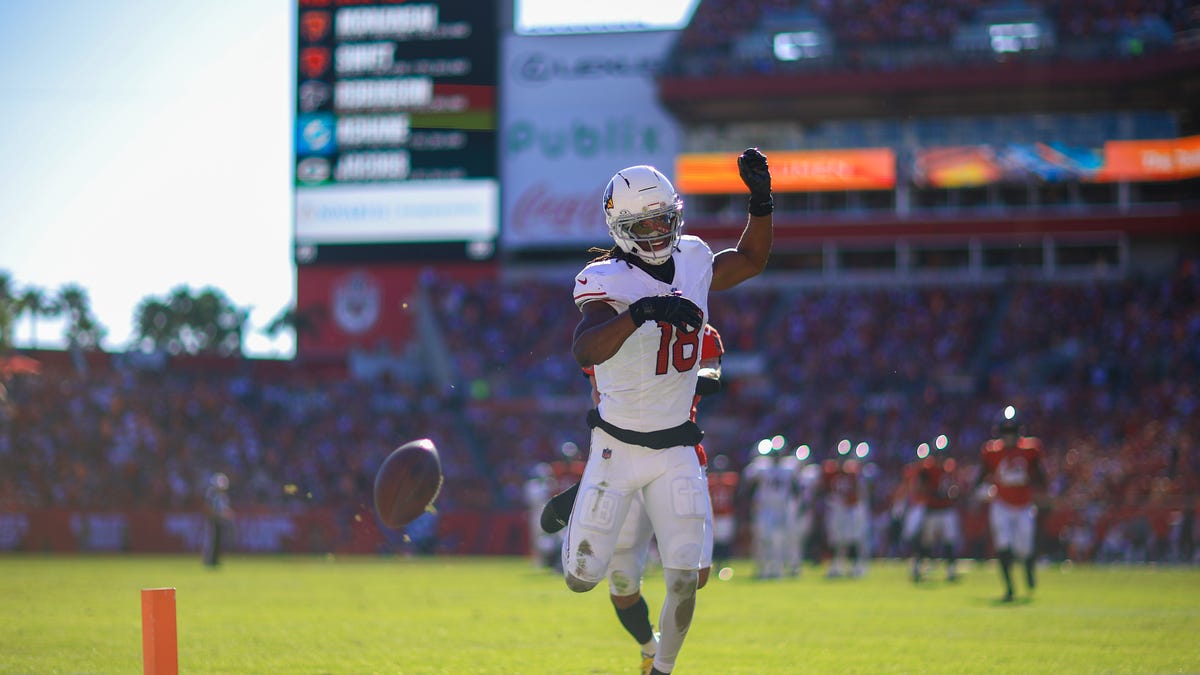 Is Arizona Cardinals WR Marvin Harrison Jr. playing today vs. Falcons?