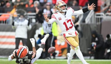 49ers officially move up in NFC standings despite having the week off