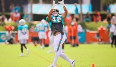 Lions awarded TE Hayden Rucci off waivers from the Dolphins